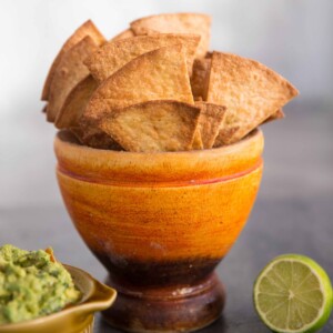 Homemade Baked Tortilla Chips