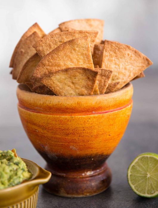 Homemade Baked Tortilla Chips