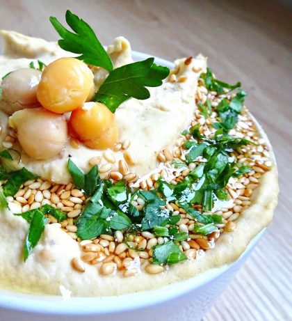Toasted Sesame Hummus