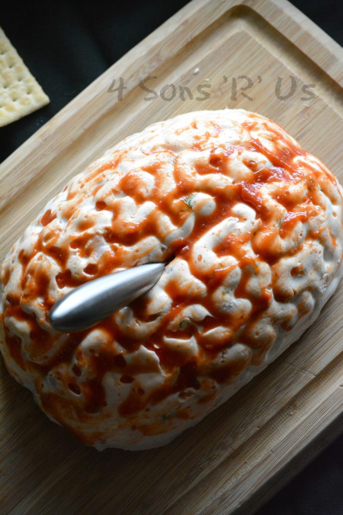 11-Savory-Halloween-Recipes-Shrimp-On-The-Brain-Cracker-Spread