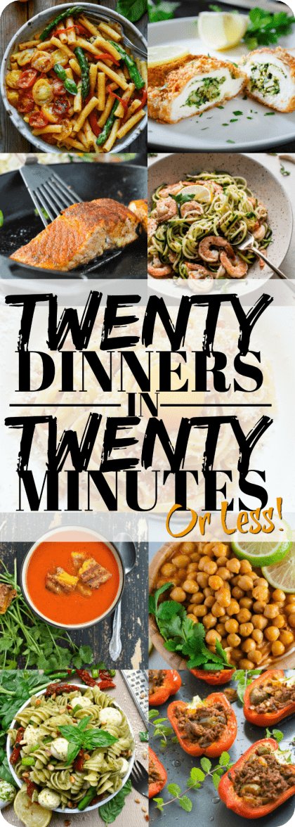 20 Minute Dinner Recipes | Don't Go Bacon My Heart