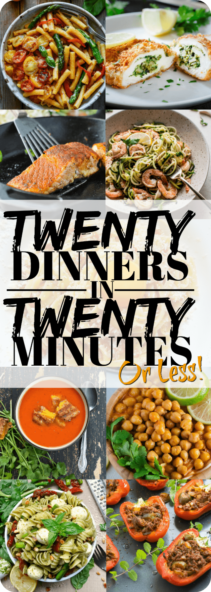 20 Minute Dinner Recipes