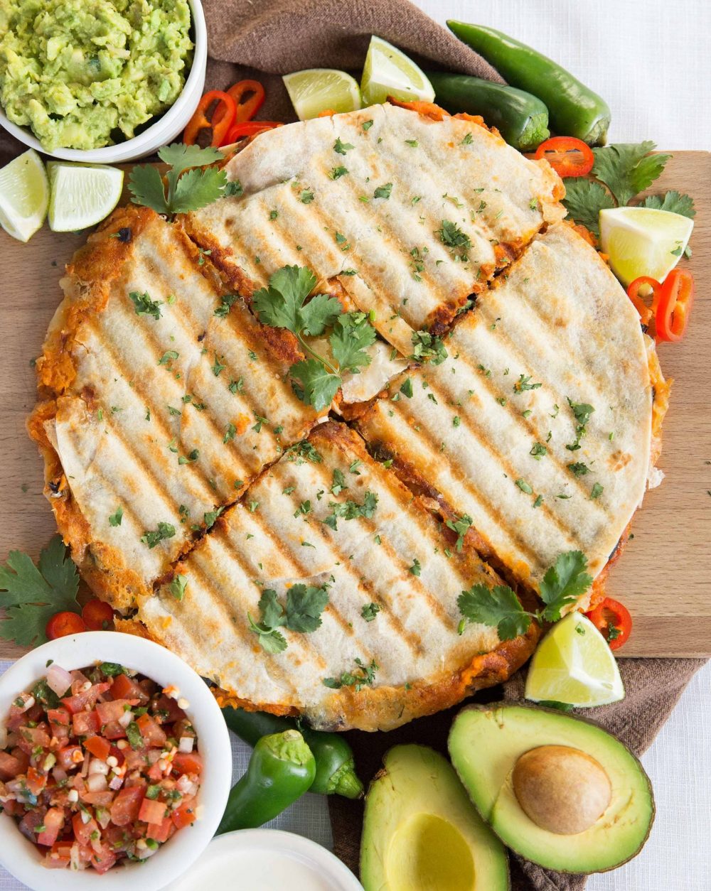 5 Minutes To Yum   Sweet Potato Black Bean Quesadillas For