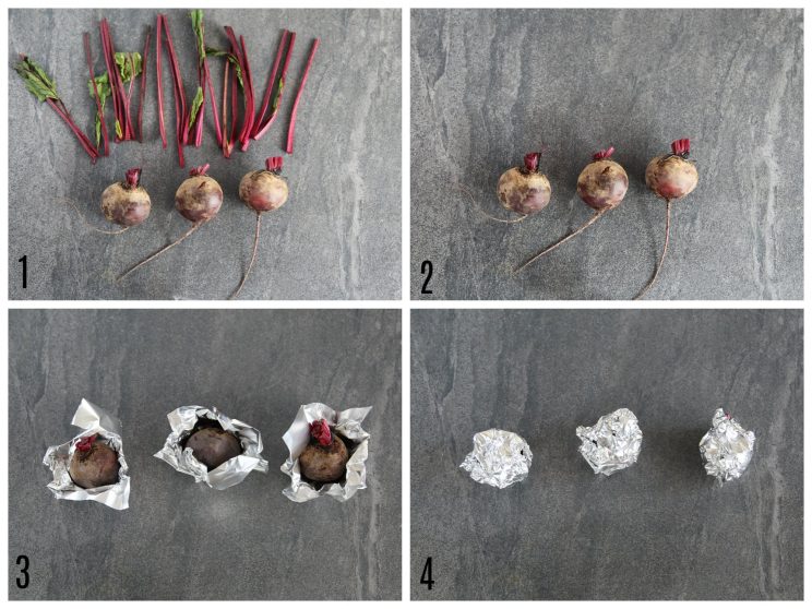 How to roast beetroot - 4 step by step photos