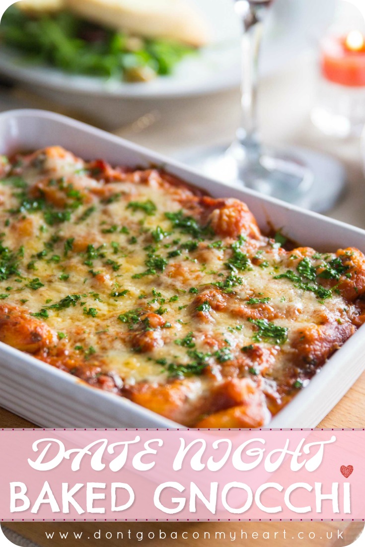 date night baked gnocchi with bacon don t go bacon my heart