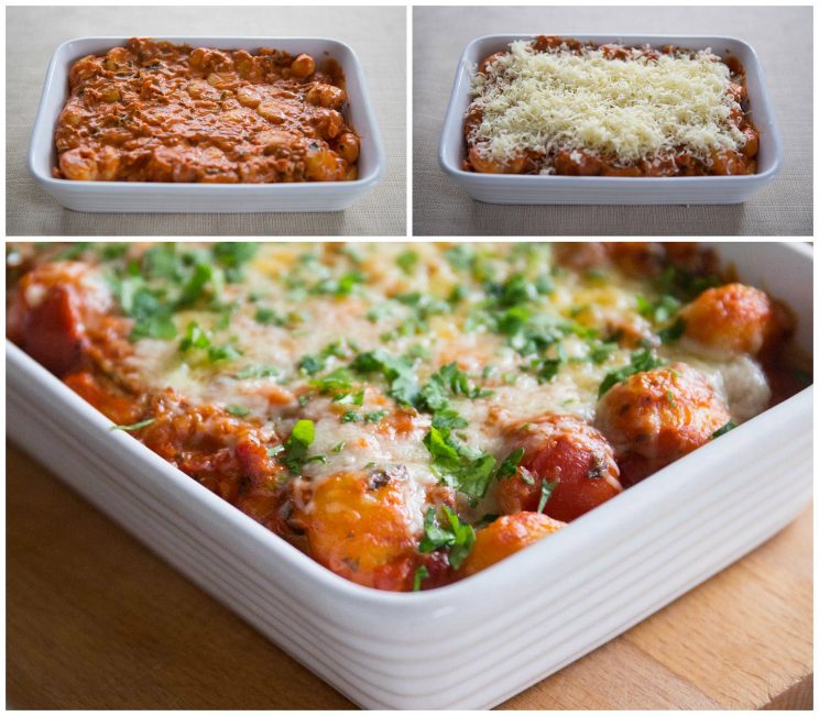 Date Night Baked Gnocchi with Bacon Don't Go Bacon My Heart