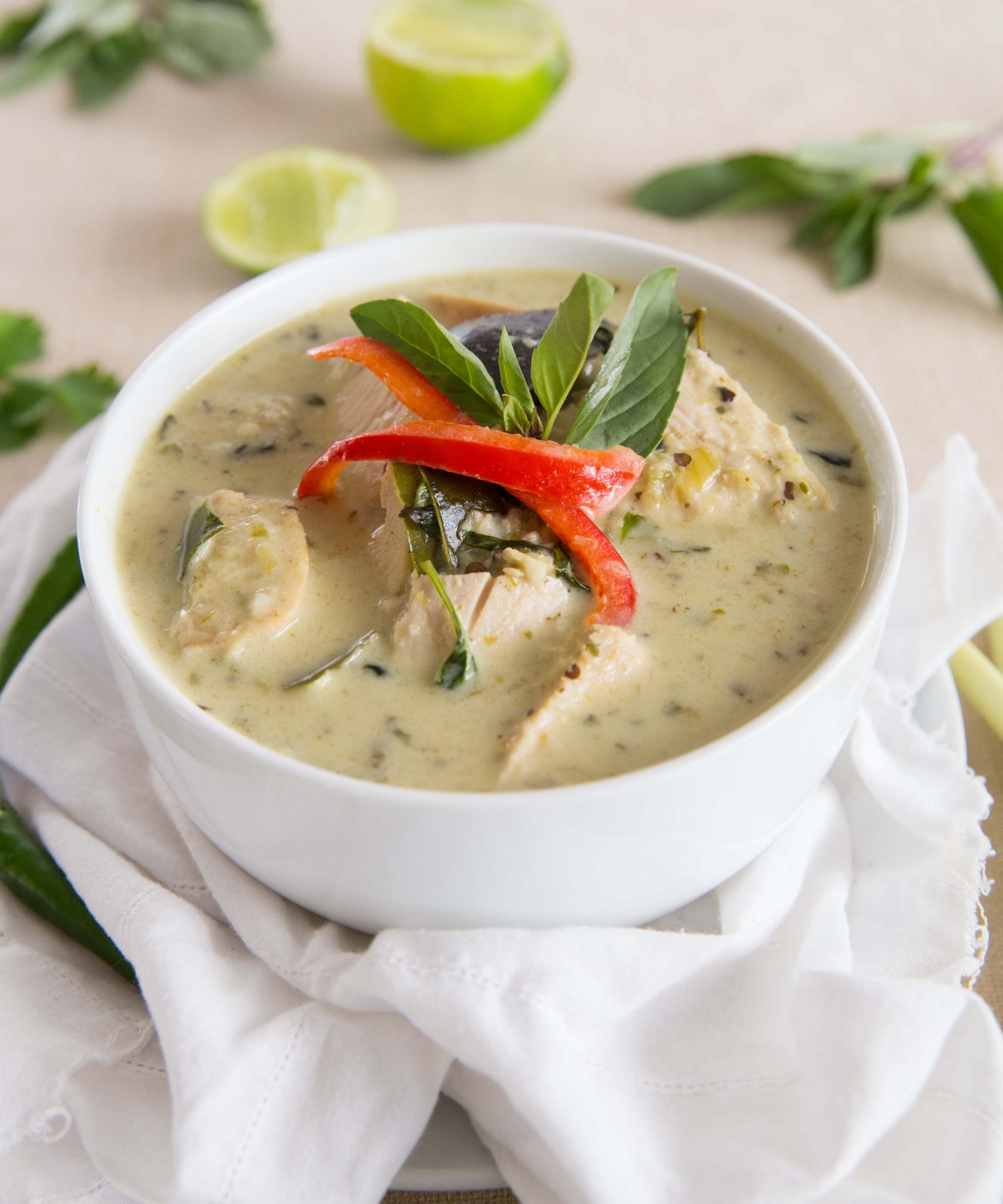 Leftover Turkey Thai Green Curry