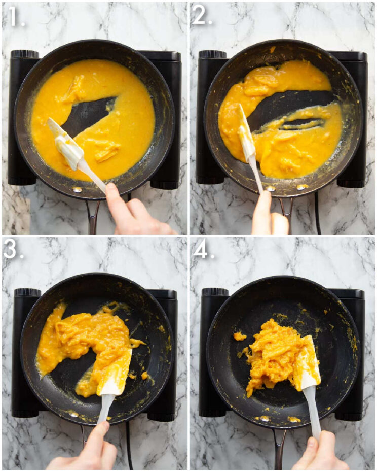 Cast Iron Scrambled Eggs by cleanfoodiecravings, Quick & Easy Recipe