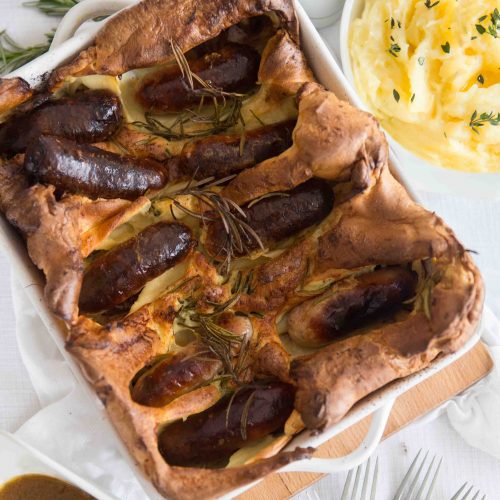Easy Toad in the Hole Recipe (with video) | Don't Go Bacon My Heart