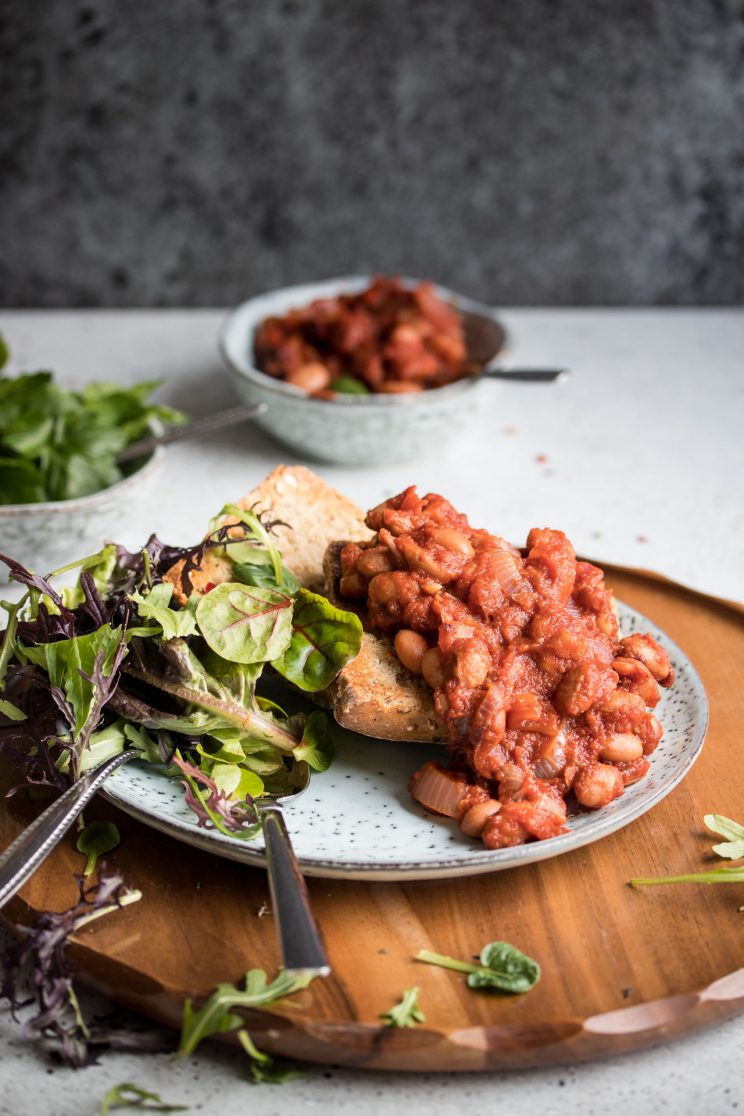Savory Breakfast Ideas - Oven Baked Beans