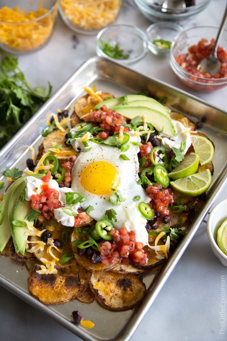 Savory Breakfast Ideas - Breakfast Potato Nachos