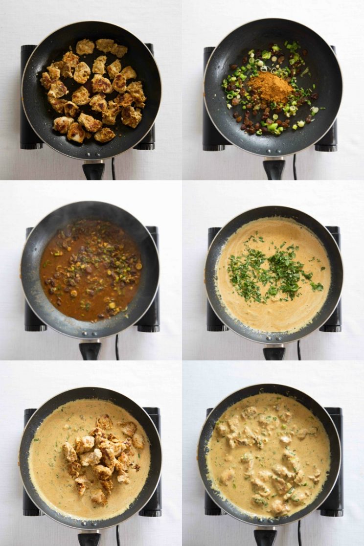 How to make coronation chicken curry - 6 step by step photos