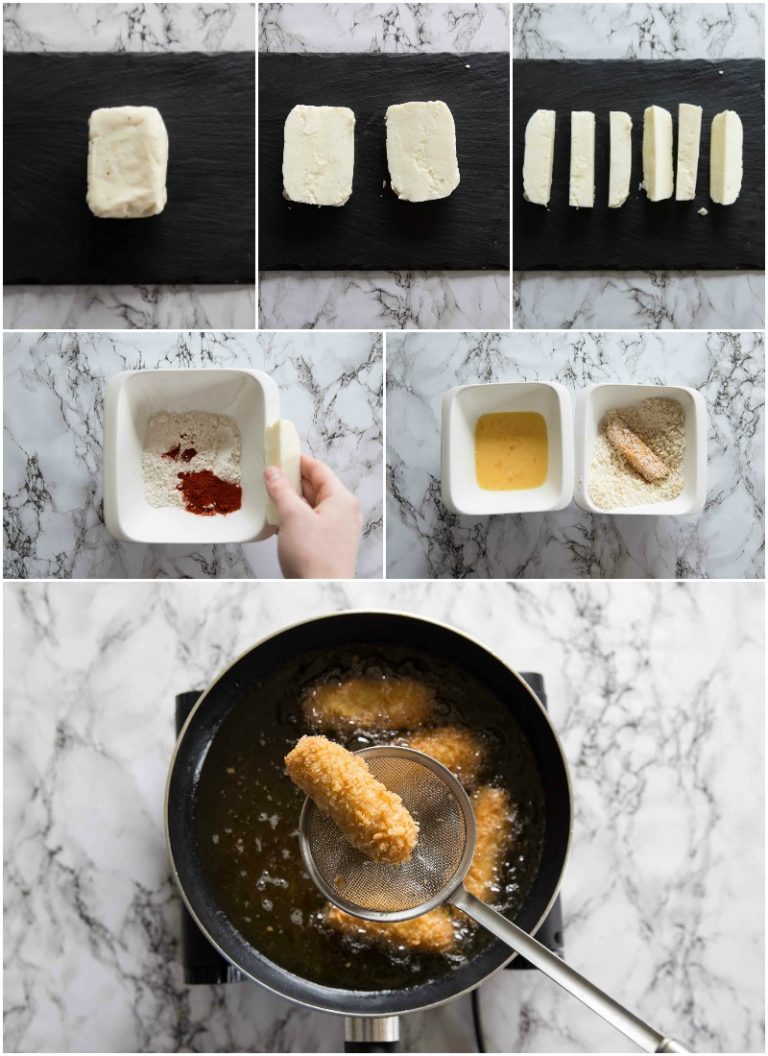 Extra Crispy Halloumi Fries Don't Go Bacon My Heart