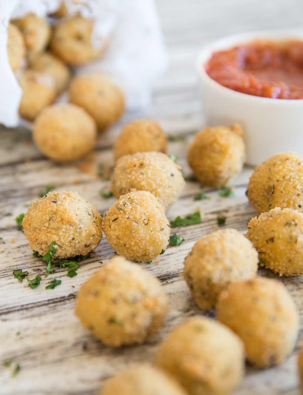 Deep Fried Cheese Balls Don't Go Bacon My Heart