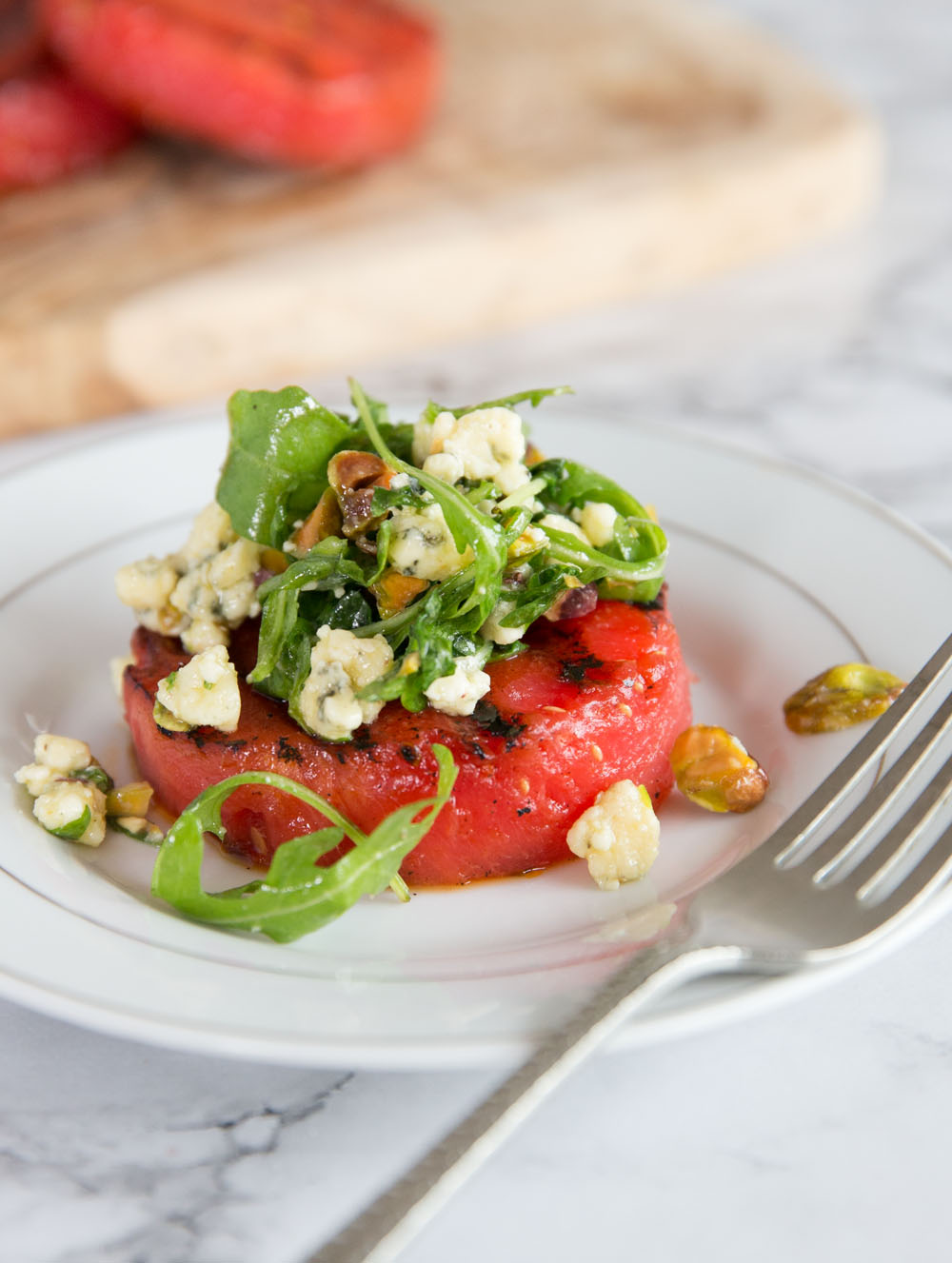 Grilled Watermelon Salad | Don't Go Bacon My Heart