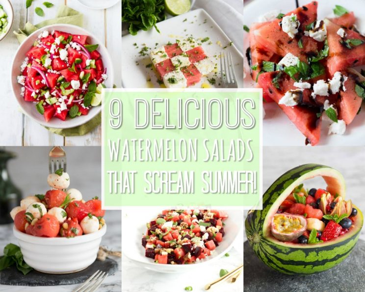 9 delicious watermelon salad recipes