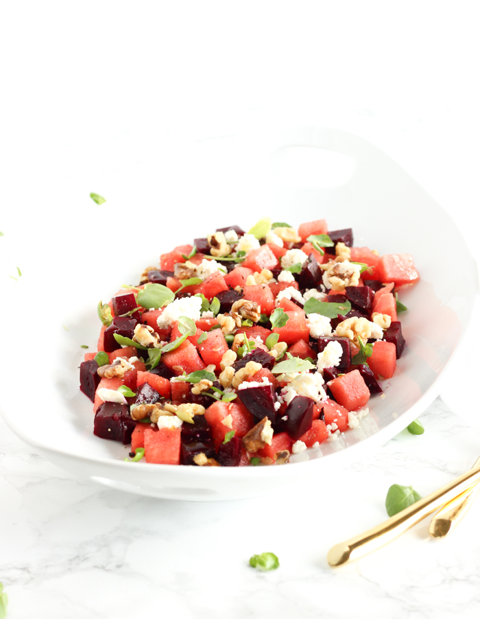 Watermelon Salad Recipes - Watermelon Beet Salad