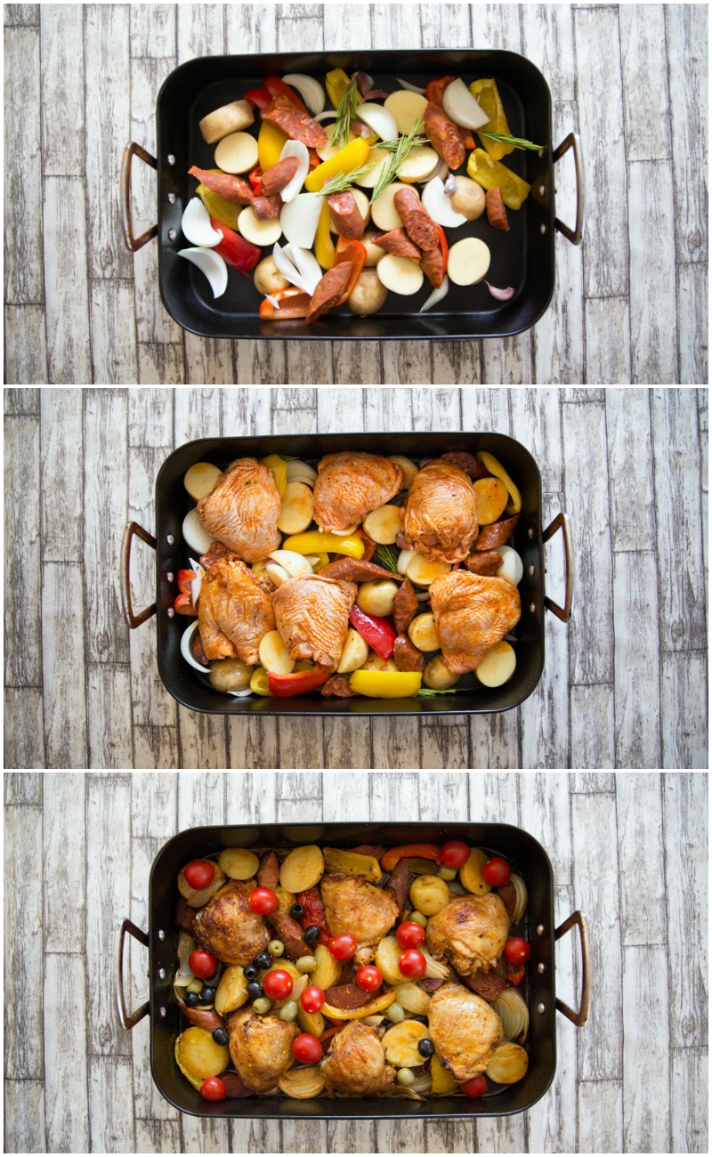 Spanish Style Chicken Tray Bake Don't Go Bacon My Heart