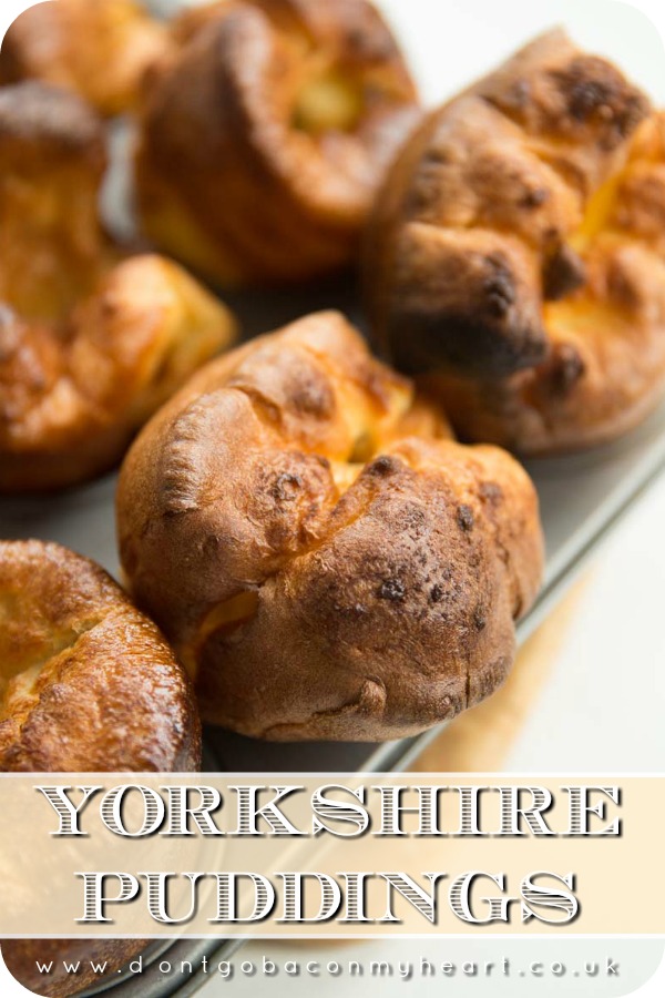 Yorkshire Puddings are an absolute roast dinner staple & thankfully they couldn't be easier to make. Follow these foolproof tips for perfect Yorkshire Puddings! #yorkshirepuddings #britishfood #roastdinner | www.dontgobaconmyheart.co.uk
