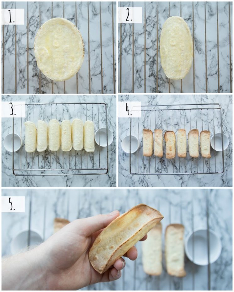 How to Bake Taco Shells - 5 step by step photos
