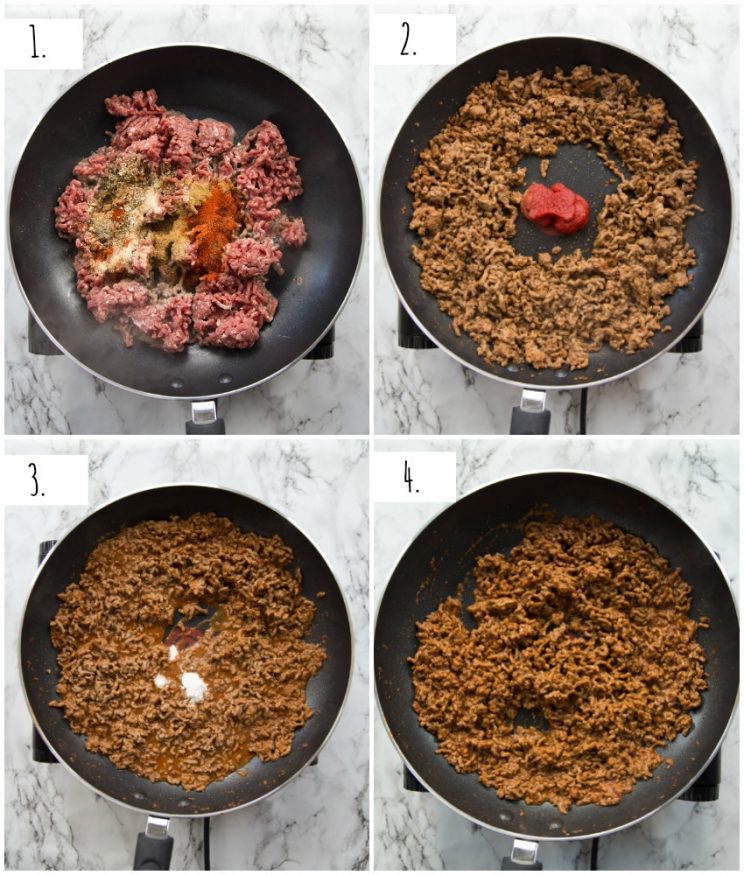 How to make Taco Mince - 4 step by step photos