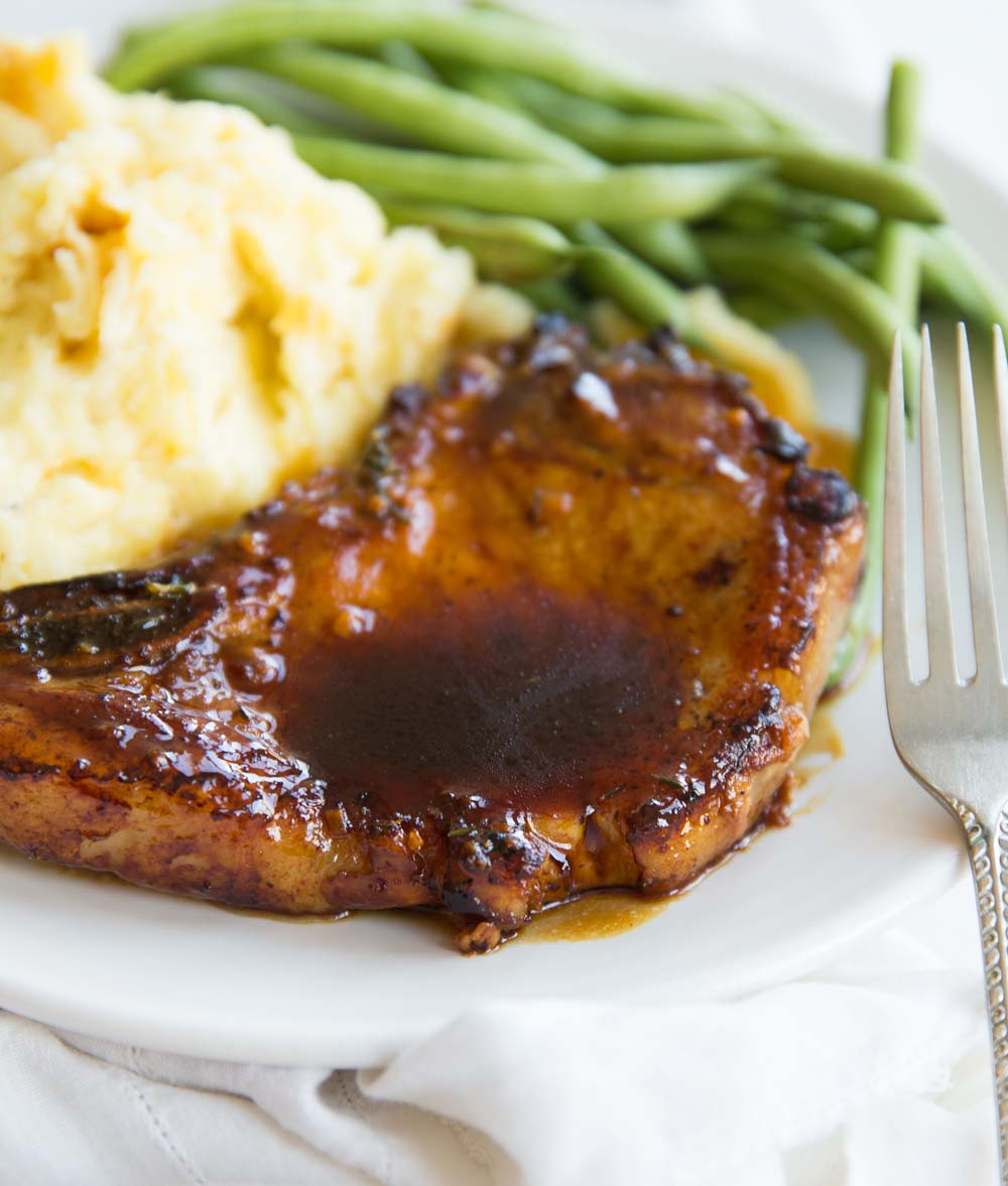 Honey Garlic Pork Chops Don't Go Bacon My Heart