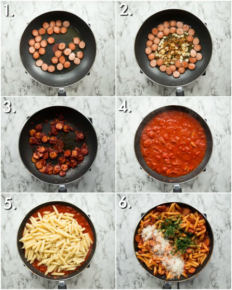 How to make Penne Arrabiata - 6 step by step photos