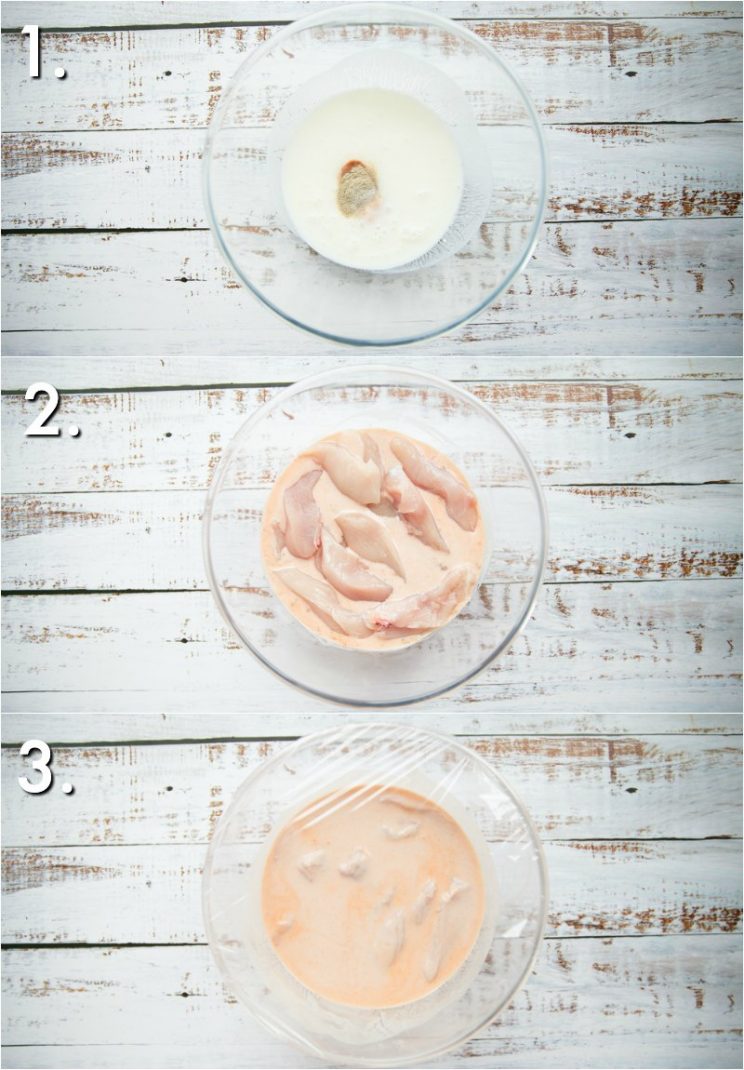How to make a spicy chicken marinade - 3 step by step photos