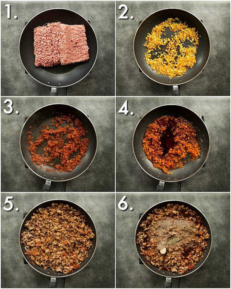 How to make Shepherd's Pie - 6 step by step photos