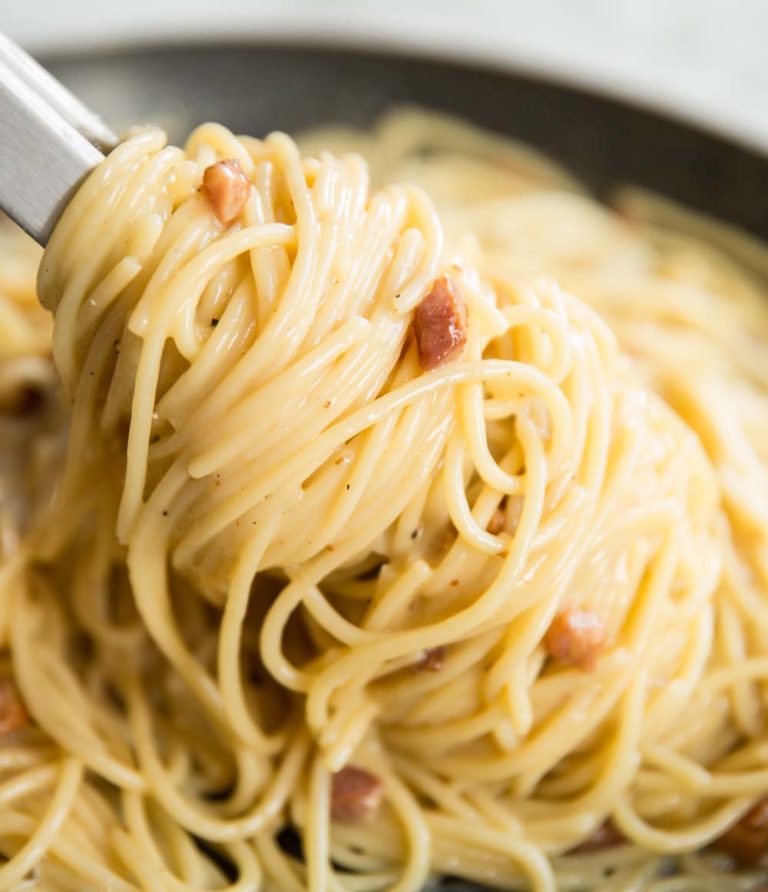 Spaghetti Carbonara (No Cream!) Don't Go Bacon My Heart