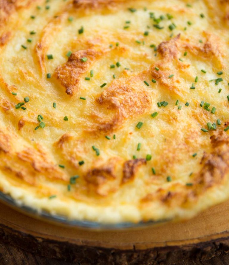Cheesy Roasted Garlic Mashed Potatoes Don't Go Bacon My Heart