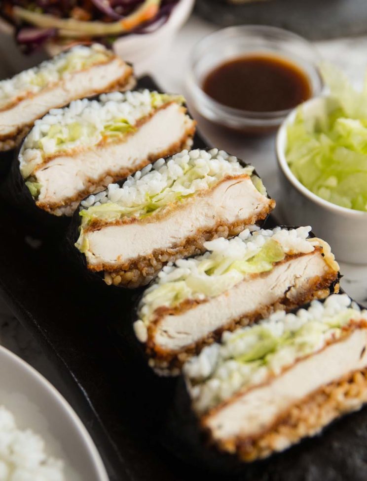 Chicken Katsu Sushi Sandwiches Don T Go Bacon My Heart