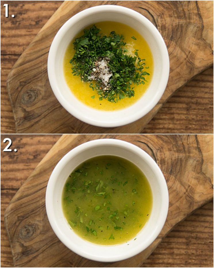 How to make garlic butter - 2 step by step photos