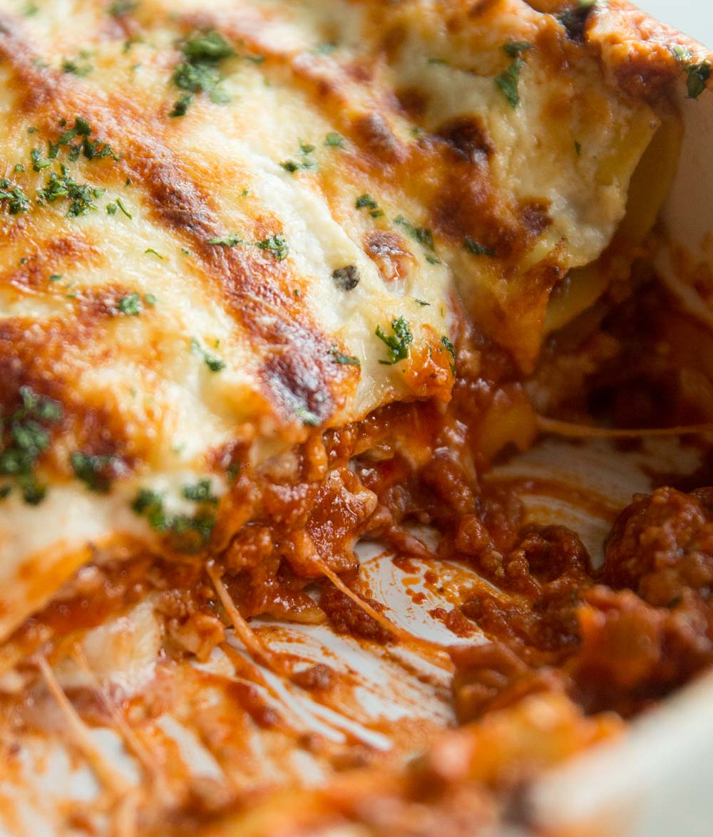 Sausage and Fennel Lasagne Don't Go Bacon My Heart