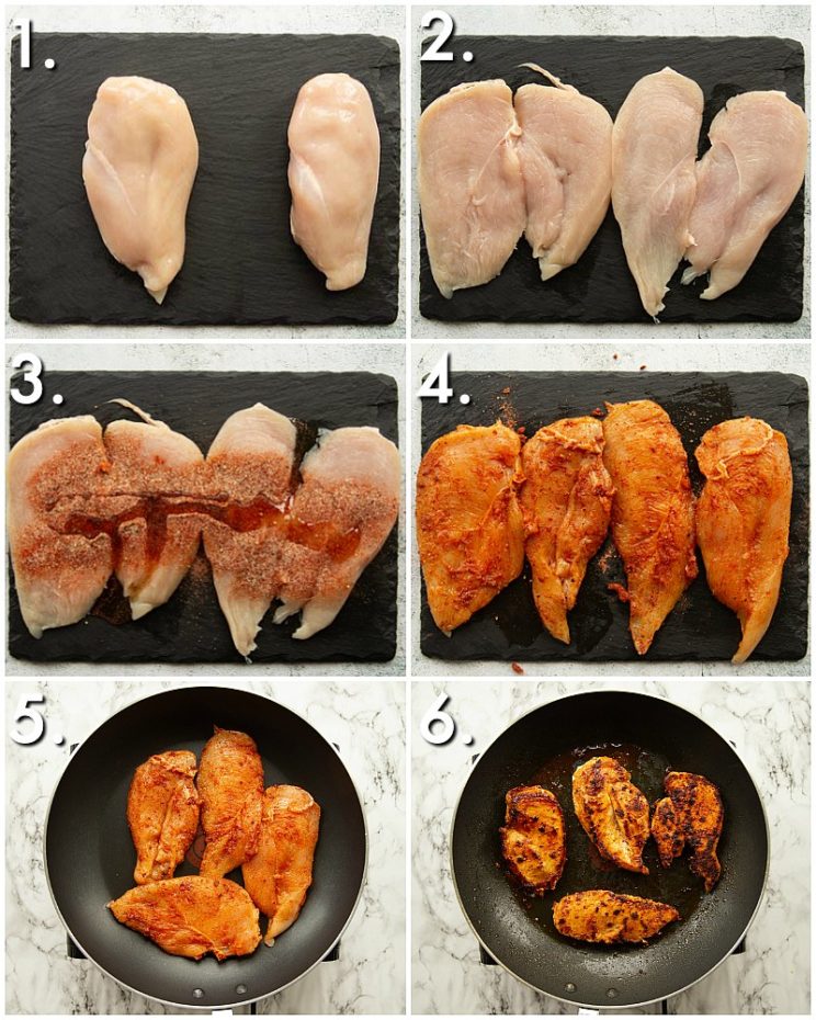 How to make BBQ Chicken - 6 step by step photos