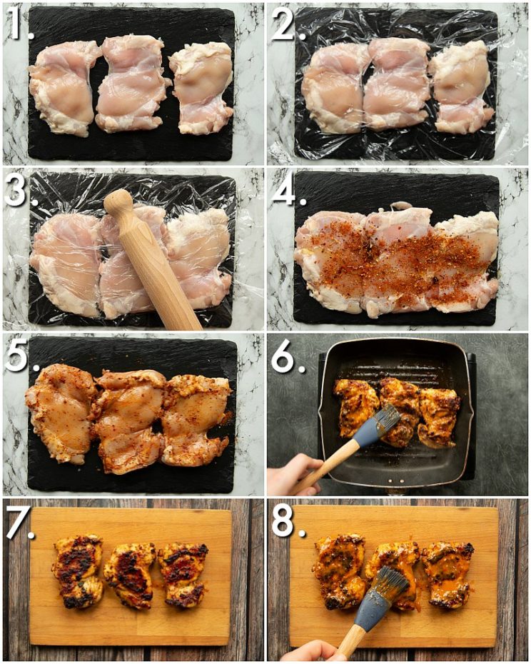 How to make peri peri chicken - 8 step by step photos