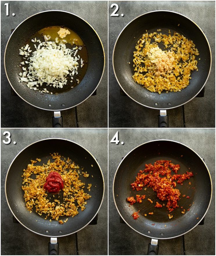 How to prepare chicken thigh curry - 4 step by step photos