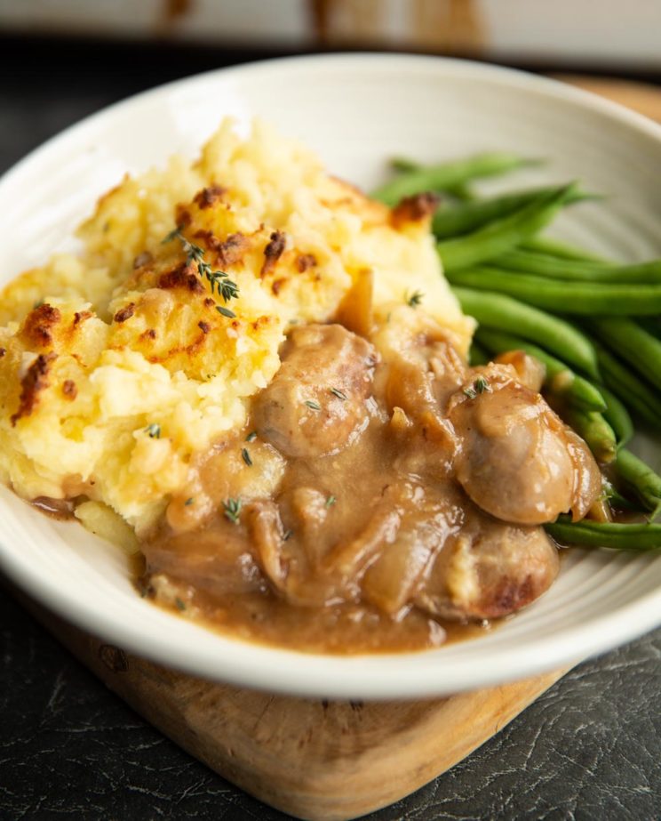 Sausage and Mash Pie Don't Go Bacon My Heart