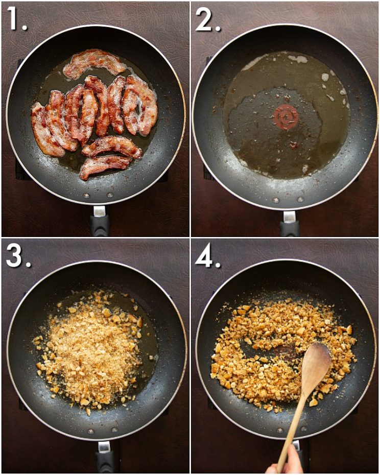 How to make Ritz breadcrumbs - 4 step by step photos