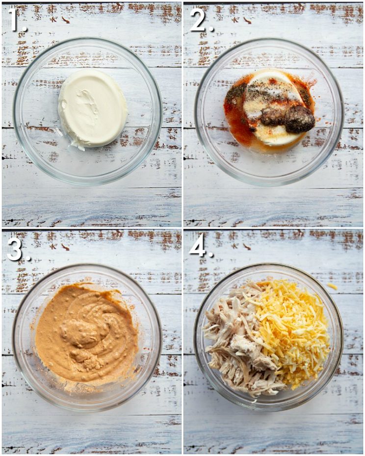 How to make taquito filling - 4 step by step photos