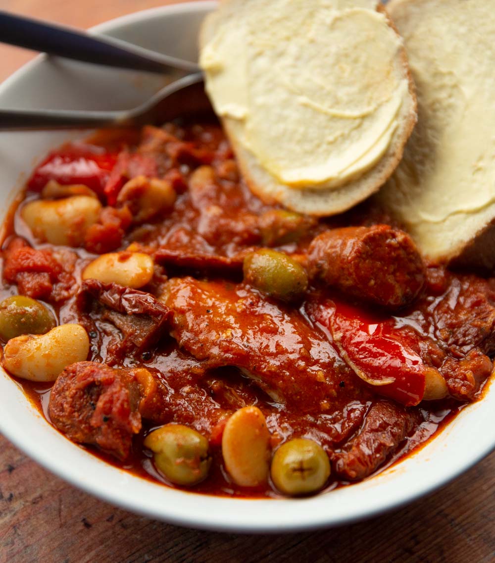 Slow Cooker Chicken and Chorizo | Don't Go Bacon My Heart