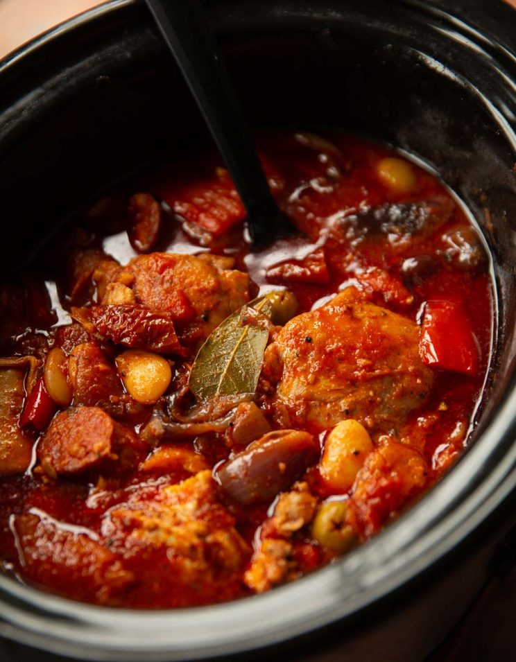 Slow Cooker Chicken and Chorizo | Don’t Go Bacon My Heart