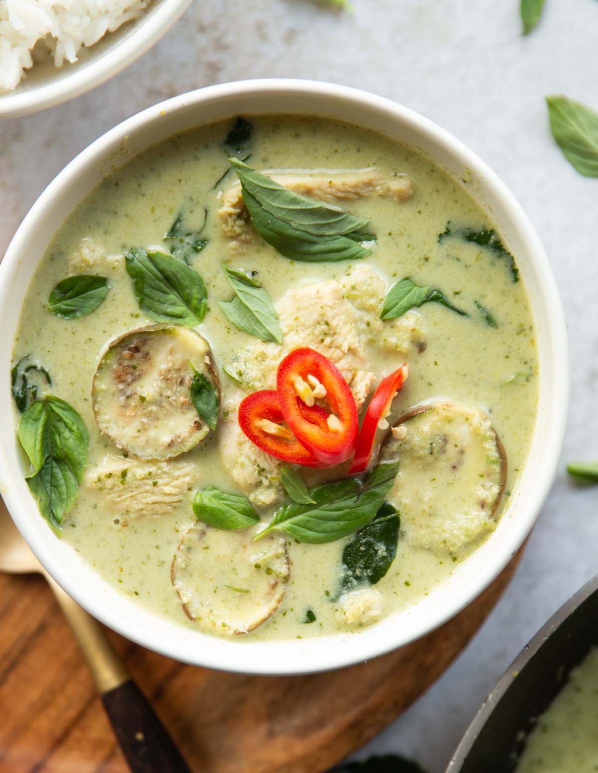 Chicken Thai Green Curry (easy from scratch!) Don't Go Bacon My Heart