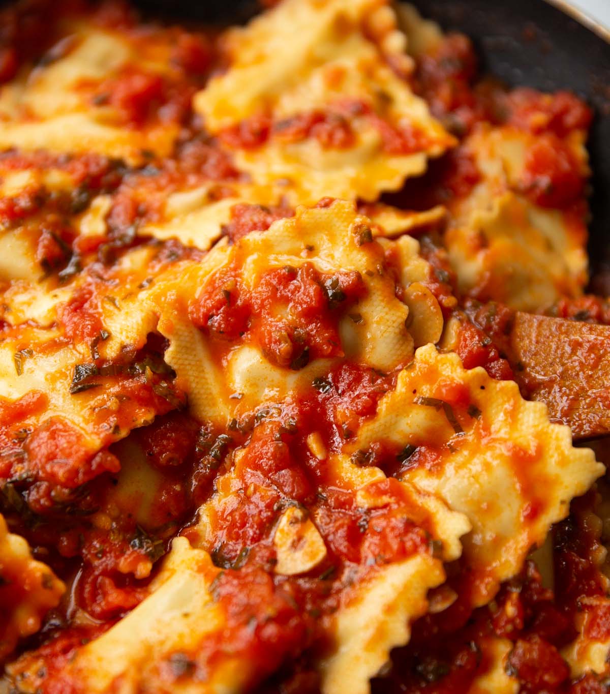 Rustic Tomato Sauce for Ravioli Don't Go Bacon My Heart