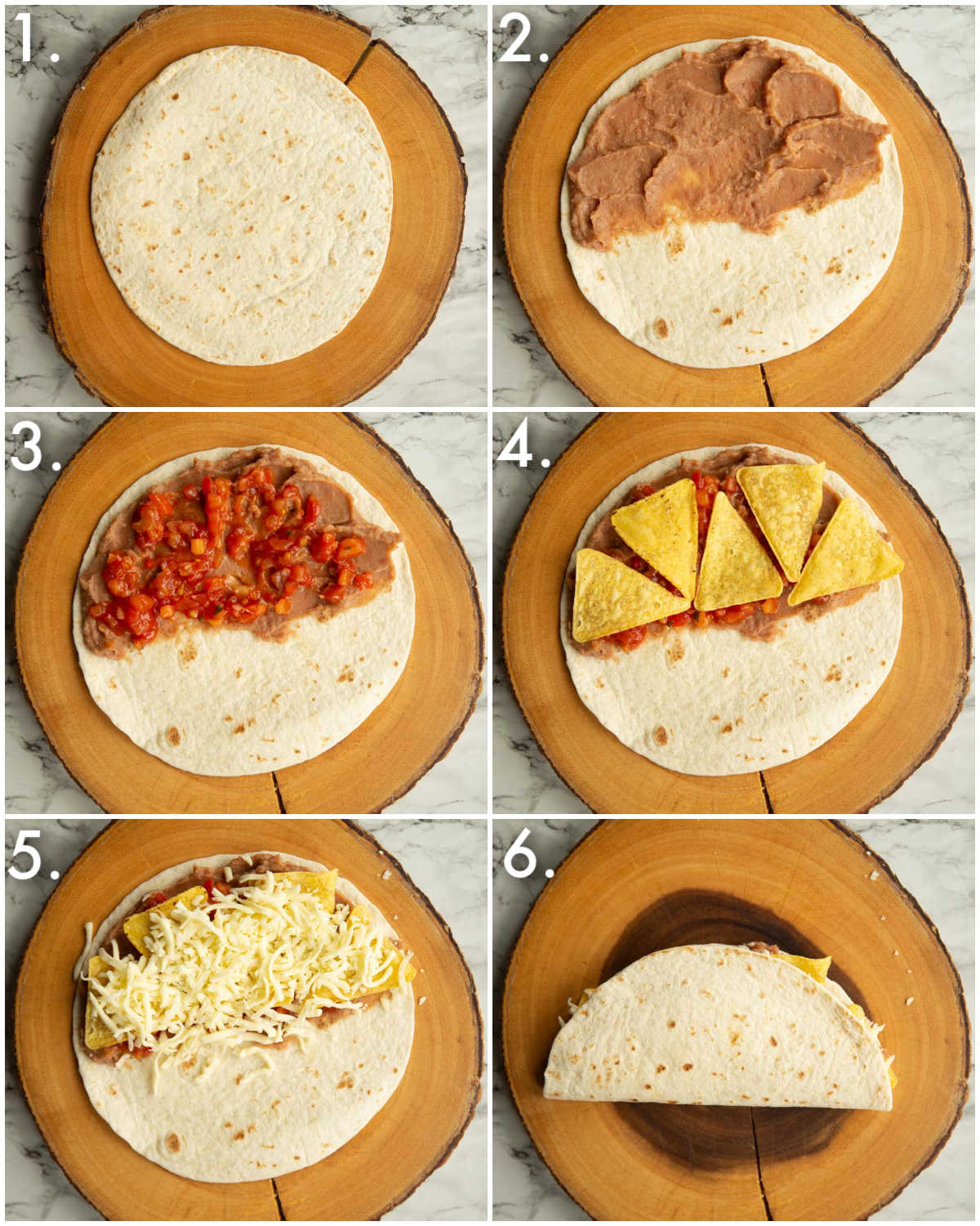 Refried Bean Quesadillas (just 5 ingredients!) Don't Go Bacon My Heart