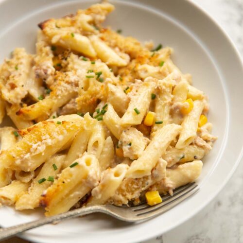 Cream discount tuna pasta