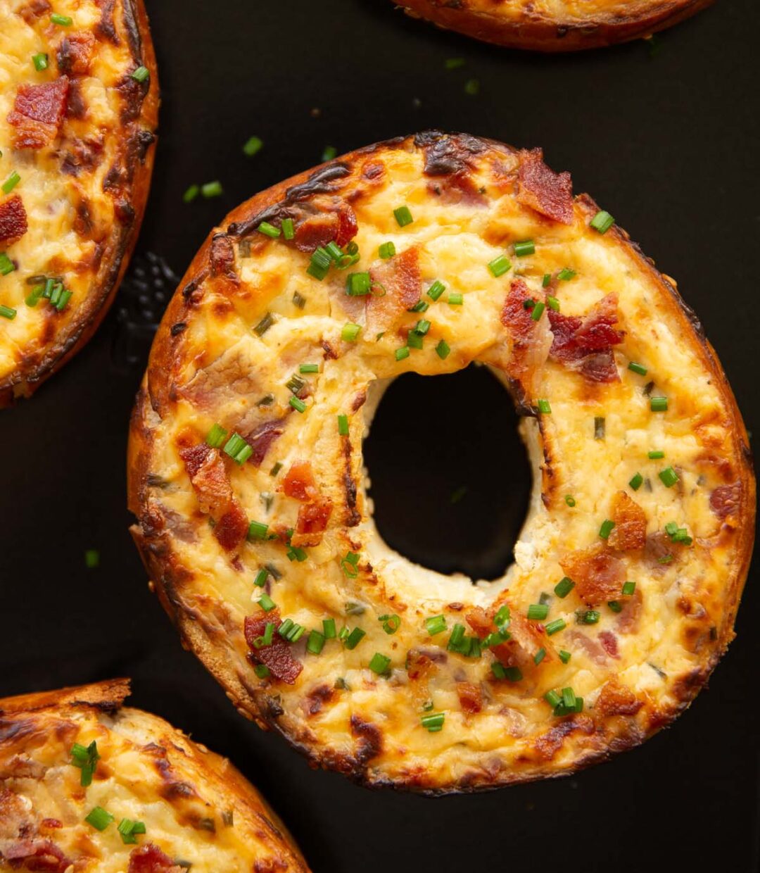 Bacon Cream Cheese Filled Bagels Don't Go Bacon My Heart