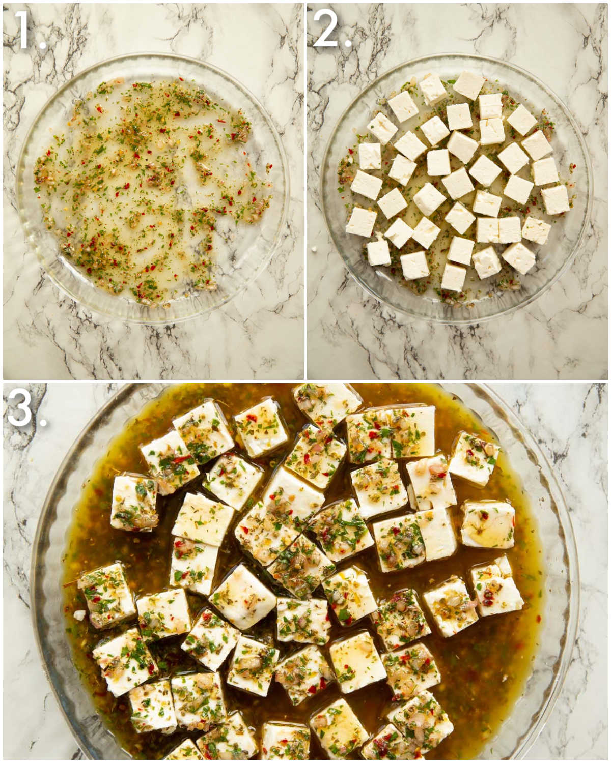 Marinated Feta (so delicious!) Don't Go Bacon My Heart
