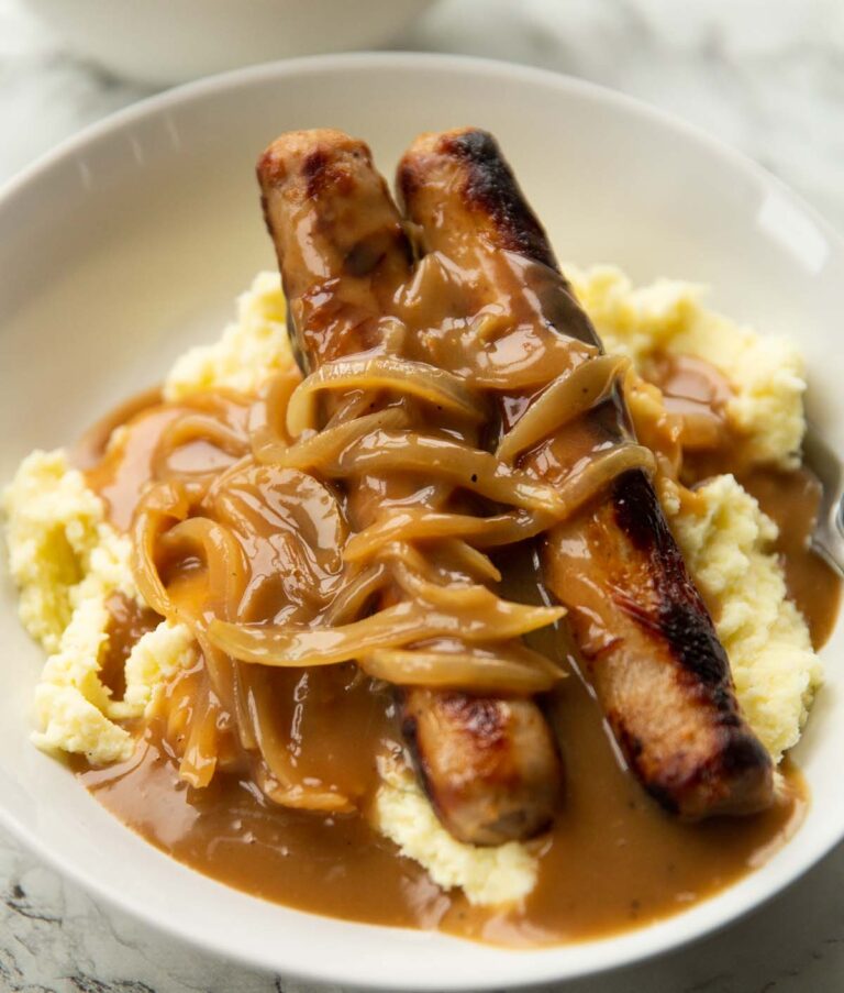 Classic Bangers and Mash Don't Go Bacon My Heart