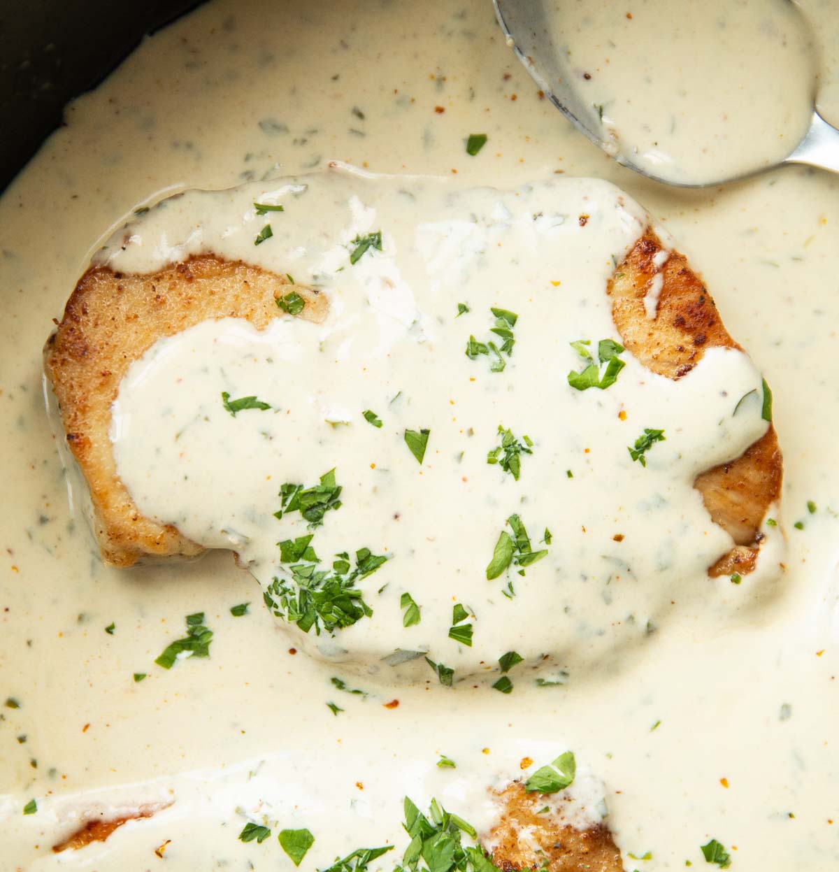 Creamy Garlic Chicken | Don't Go Bacon My Heart